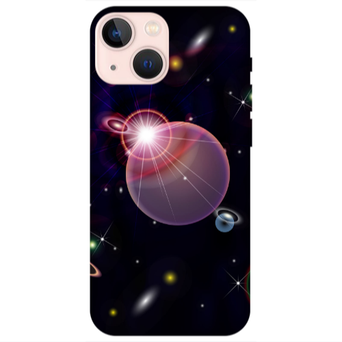Apple iPhone 13 Bright sun Transparent Silicone TPU Θήκη