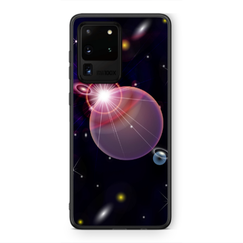Samsung S20 Ultra Bright sun Black Glossy Θήκη
