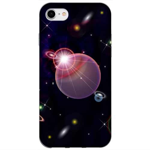 Apple iPhone 7 Bright sun Transparent Silicone TPU Θήκη