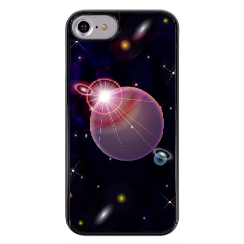 Apple iPhone 7 Bright sun Black Glossy Θήκη