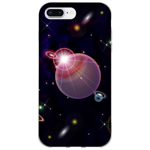 Apple iPhone 7 Plus Bright sun Transparent Silicone TPU Θήκη