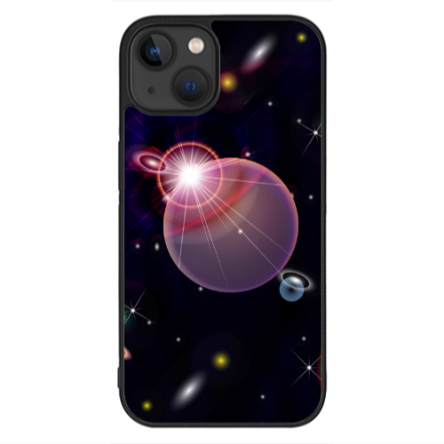 Apple iPhone 13 Mini Bright sun Black Glossy Θήκη