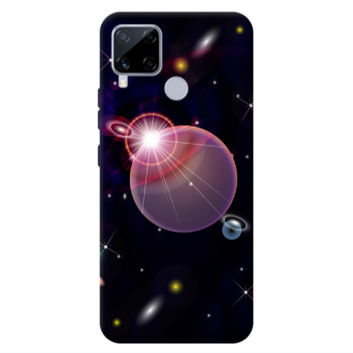 Realme C25 Bright sun Transparent Silicone TPU Θήκη