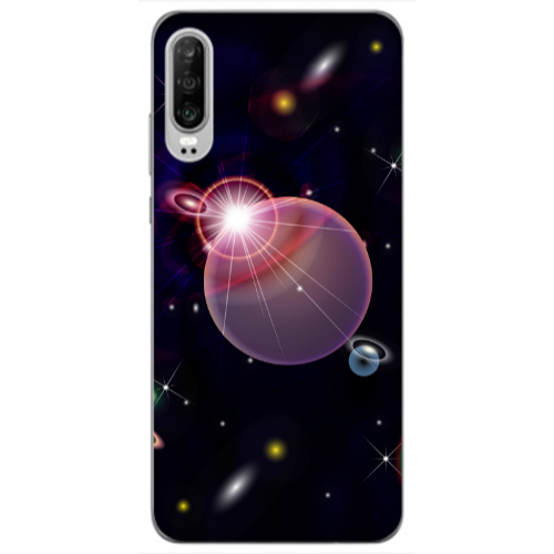Huawei P30 Bright sun Transparent Silicone TPU Θήκη