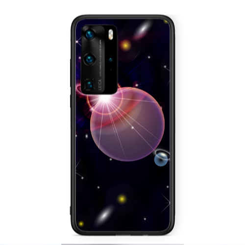 Huawei P40 Pro Bright sun Black Glossy Θήκη