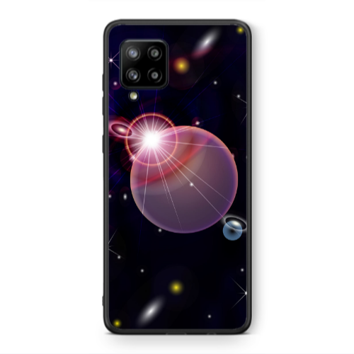 Samsung A42 5G Bright sun Black Glossy Θήκη