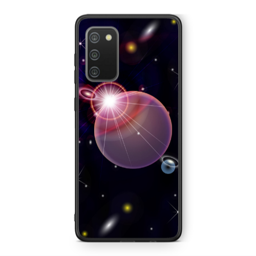 Samsung A02s Bright sun Black Glossy Θήκη