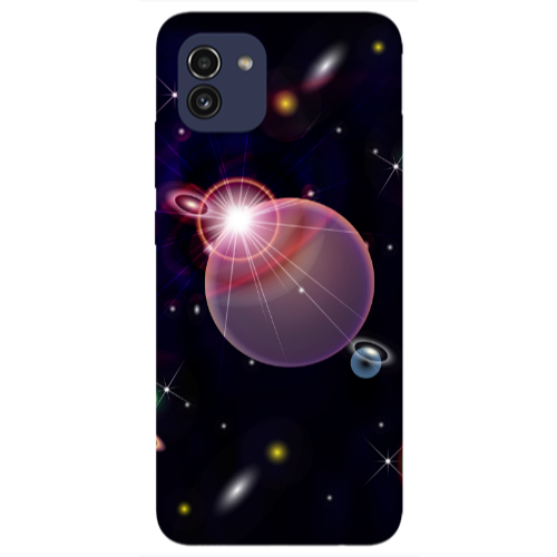 Samsung A03 Bright sun Transparent Silicone TPU Θήκη