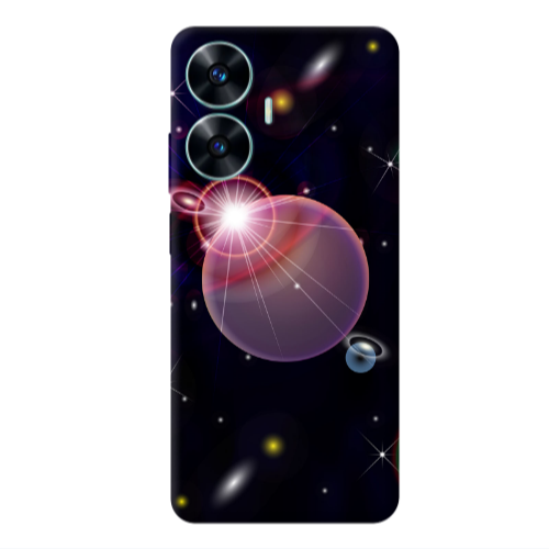 Realme C55 Bright sun Transparent Silicone TPU Θήκη