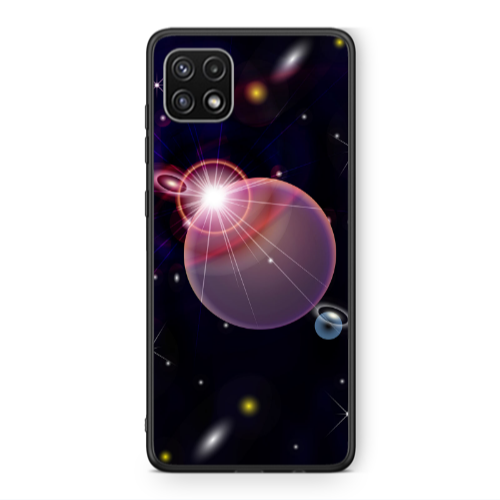 Samsung A22 5G Bright sun Black Glossy Θήκη