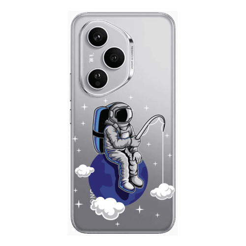 Honor Magic 400 Pro Fishing space Transparent Silicone TPU Θήκη