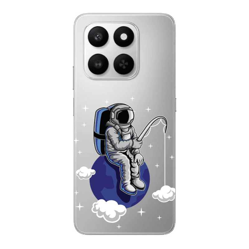 Honor Magic 400 Smart Fishing space Transparent Silicone TPU Θήκη