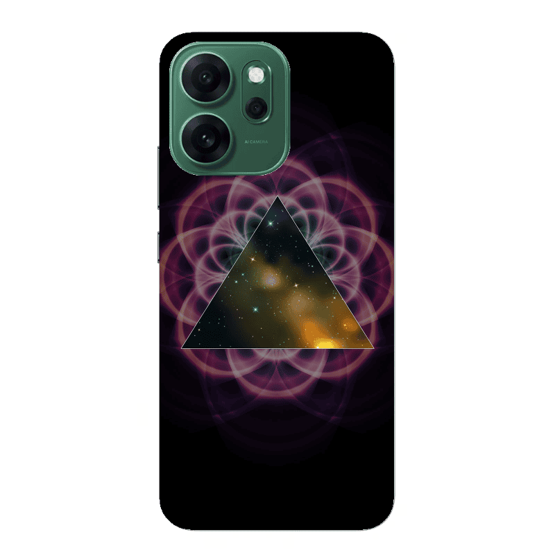 Oppo 14 F Milky Way Transparent Silicone TPU Θήκη