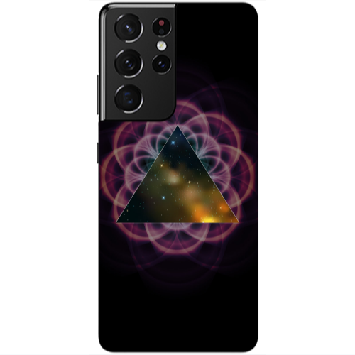 Samsung S21 Ultra Milky Way Transparent Silicone TPU Θήκη