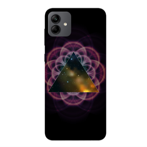 Samsung A04 Milky Way Transparent Silicone TPU Θήκη