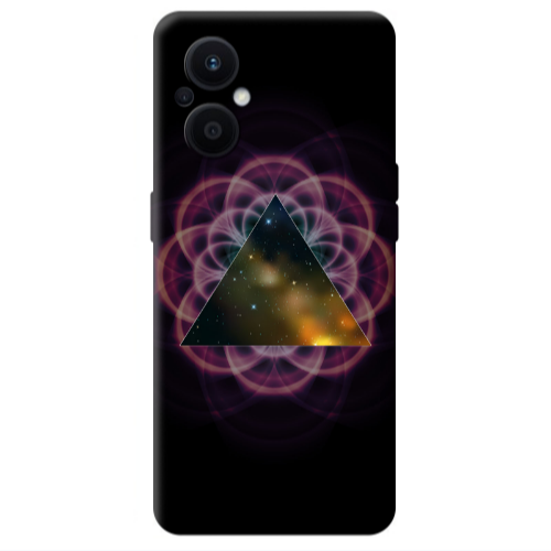 Oppo Reno 7 Lite Milky Way Transparent Silicone TPU Θήκη