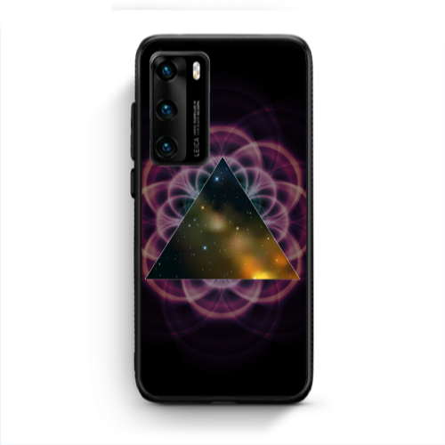 Huawei P40 Milky Way Black Glossy Θήκη