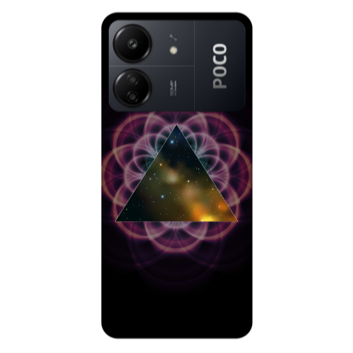 Xiaomi Poco C65 Milky Way Transparent Silicone TPU Θήκη