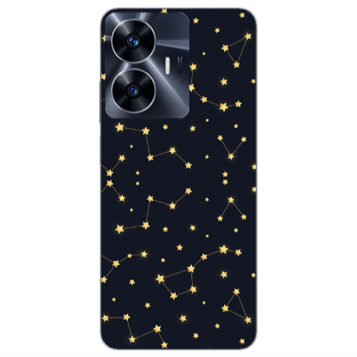 Realme Note 50 Kite Stars Transparent Silicone TPU Θήκη