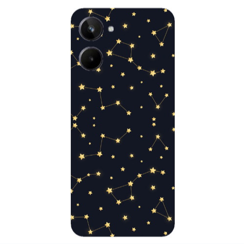 Realme 10 Kite Stars Transparent Silicone TPU Θήκη