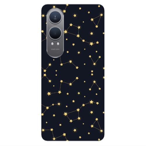 Oneplus Nord Ce 4 lite Kite Stars Transparent Silicone TPU Θήκη