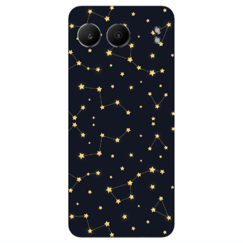 Oneplus Nord 4 Kite Stars Transparent Silicone TPU Θήκη