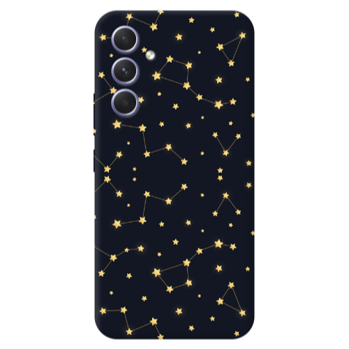 Samsung A56 Kite Stars Transparent Silicone TPU Θήκη