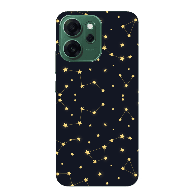 Oppo 14 F Kite Stars Transparent Silicone TPU Θήκη