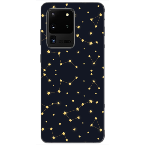 Samsung S20 Ultra Kite Stars Transparent Silicone TPU Θήκη