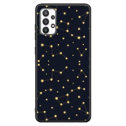 Samsung A13 4G Kite Stars Black Glossy Θήκη