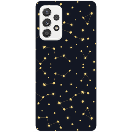 Samsung A53 Kite Stars Transparent Silicone TPU Θήκη
