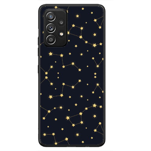 Samsung A53 Kite Stars Black Glossy Θήκη
