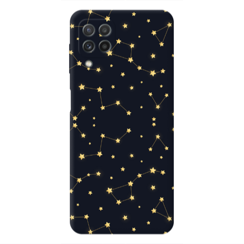 Samsung A22 4G Kite Stars Transparent Silicone TPU Θήκη