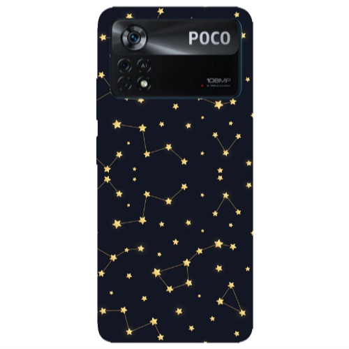 Xiaomi Poco X4 Pro Kite Stars Transparent Silicone TPU Θήκη