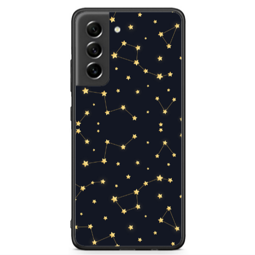 Samsung S21 FE Kite Stars Black Glossy Θήκη