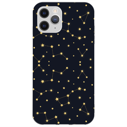Apple iPhone 13 Pro Kite Stars Transparent Silicone TPU Θήκη