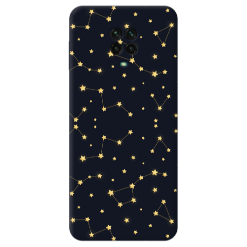 Xiaomi Redmi Note 9S Kite Stars Transparent Silicone TPU Θήκη