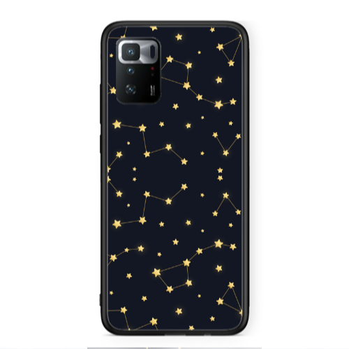 Xiaomi Poco X3 GT Kite Stars Black Glossy Θήκη