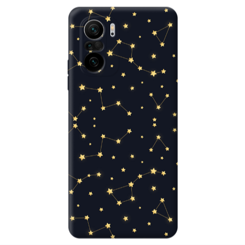 Xiaomi Poco F3 Kite Stars Transparent Silicone TPU Θήκη