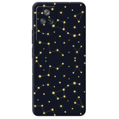 Xiaomi Poco F4 Kite Stars Transparent Silicone TPU Θήκη