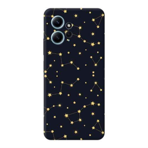 Xiaomi Redmi Note 12 4G Kite Stars Transparent Silicone TPU Θήκη