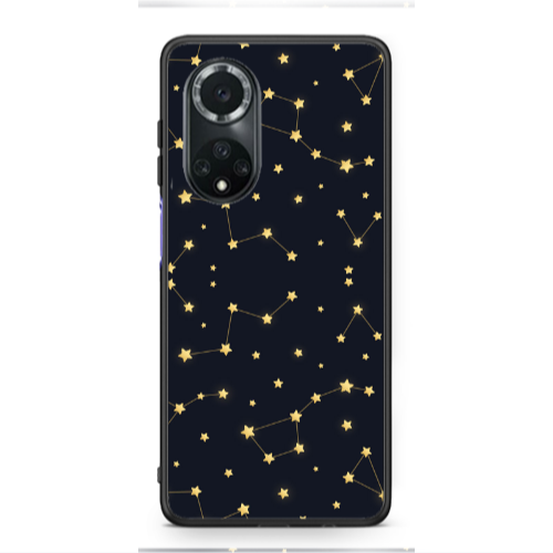 Huawei Nova 9 Kite Stars Black Glossy Θήκη