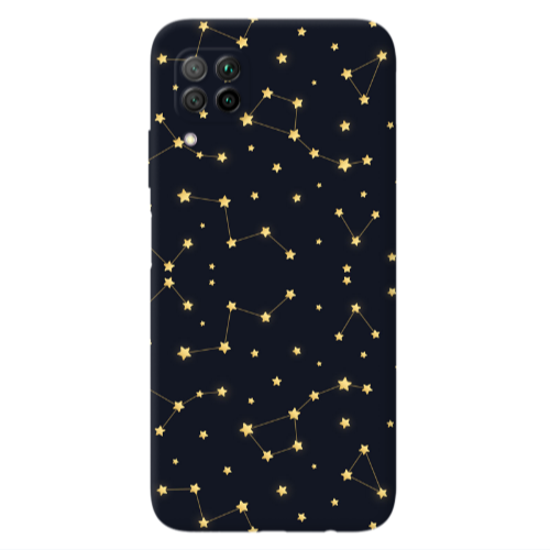Huawei P40 Lite Kite Stars Transparent Silicone TPU Θήκη