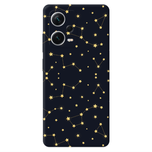Xiaomi Redmi Note 12 5G Kite Stars Transparent Silicone TPU Θήκη