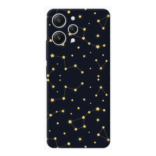 Xiaomi Redmi 12 Kite Stars Transparent Silicone TPU Θήκη