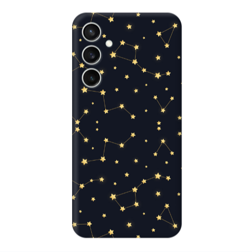 Samsung S23FE Kite Stars Transparent Silicone TPU Θήκη