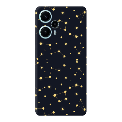 Xiaomi Poco F5 Kite Stars Transparent Silicone TPU Θήκη