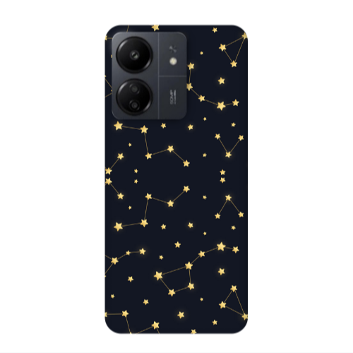 Xiaomi Redmi 13C Kite Stars Transparent Silicone TPU Θήκη