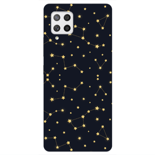 Samsung A42 5G Kite Stars Transparent Silicone TPU Θήκη