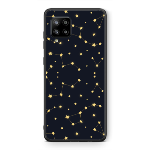 Samsung A42 5G Kite Stars Black Glossy Θήκη
